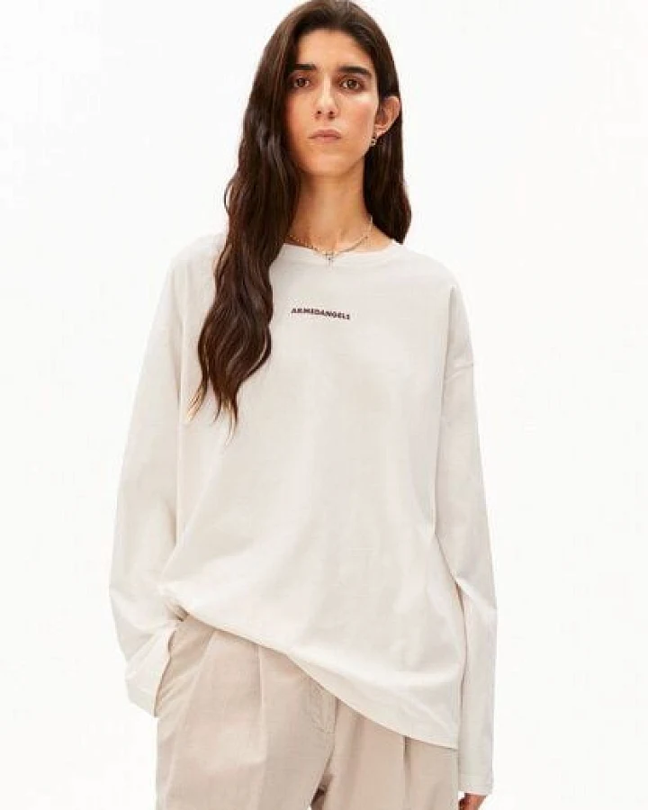 ARMEDANGELS FIETAA EARTH Damen Longsleeve 100% Bio-Baumwolle