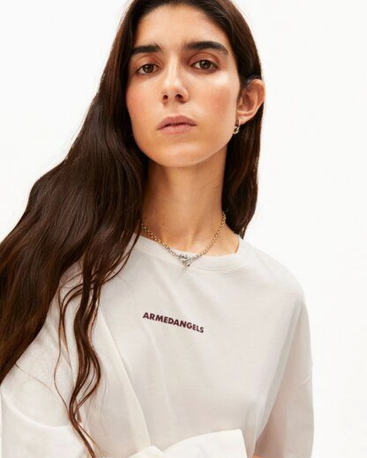 ARMEDANGELS FIETAA EARTH Damen Longsleeve 100% Bio-Baumwolle – Ansicht 3