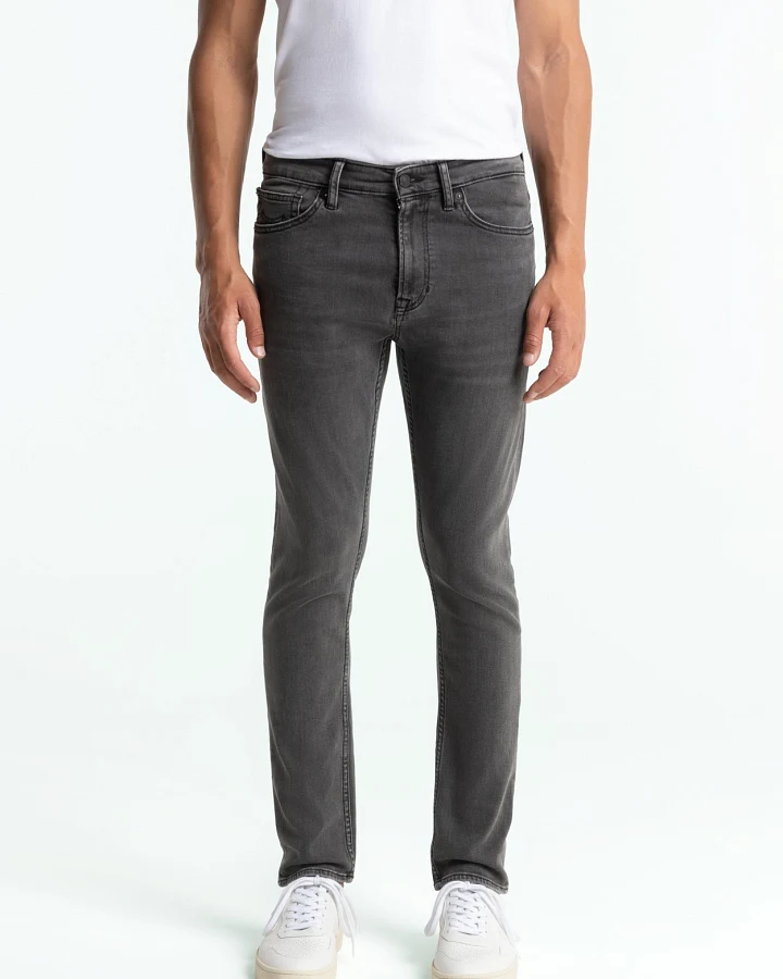 Kings of Indigo Herren vegan Jeans John Washed Grau