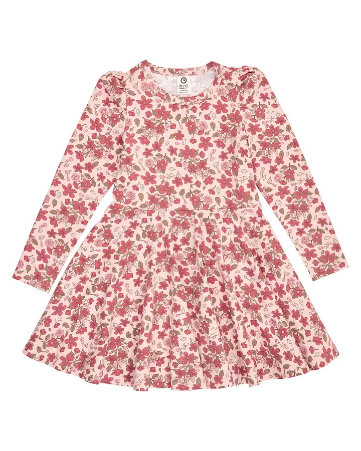 Müsli - Skaterkleid geblümt baby blush