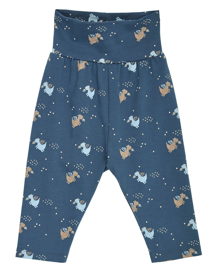 Müsli - Bund-Hose "kleiner Drache" baby navy