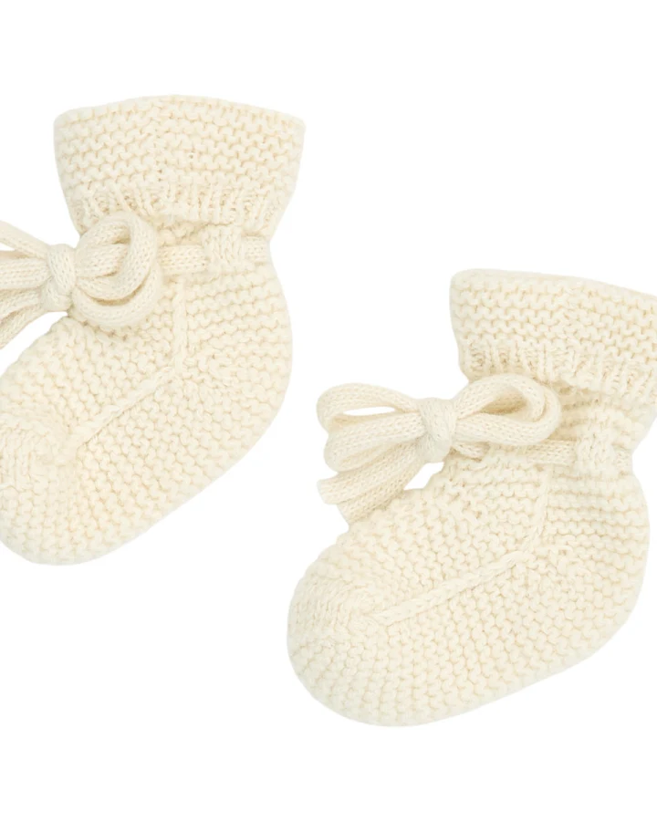 Müsli - Woll-Strick Schuhe oat 0-9m