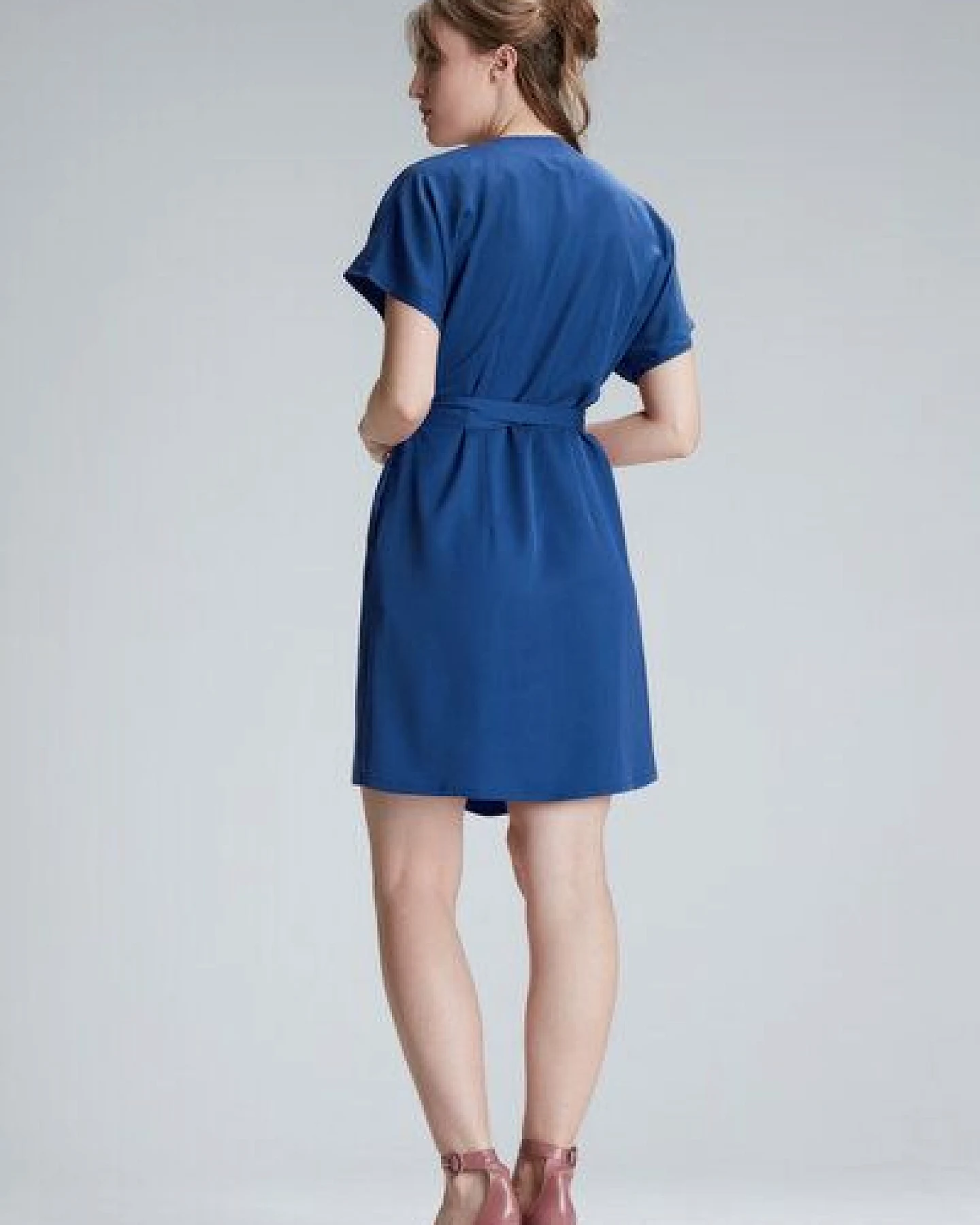 Studio Hertzberg Wickelkleid "CAAR-MEN" aus Tencel – Ansicht 3