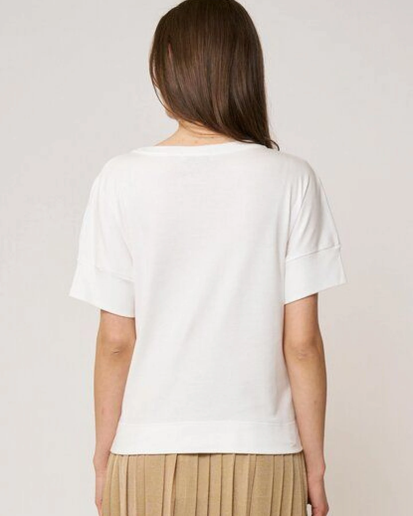 LANA Organic Shirt, Modell Valentina – Ansicht 3