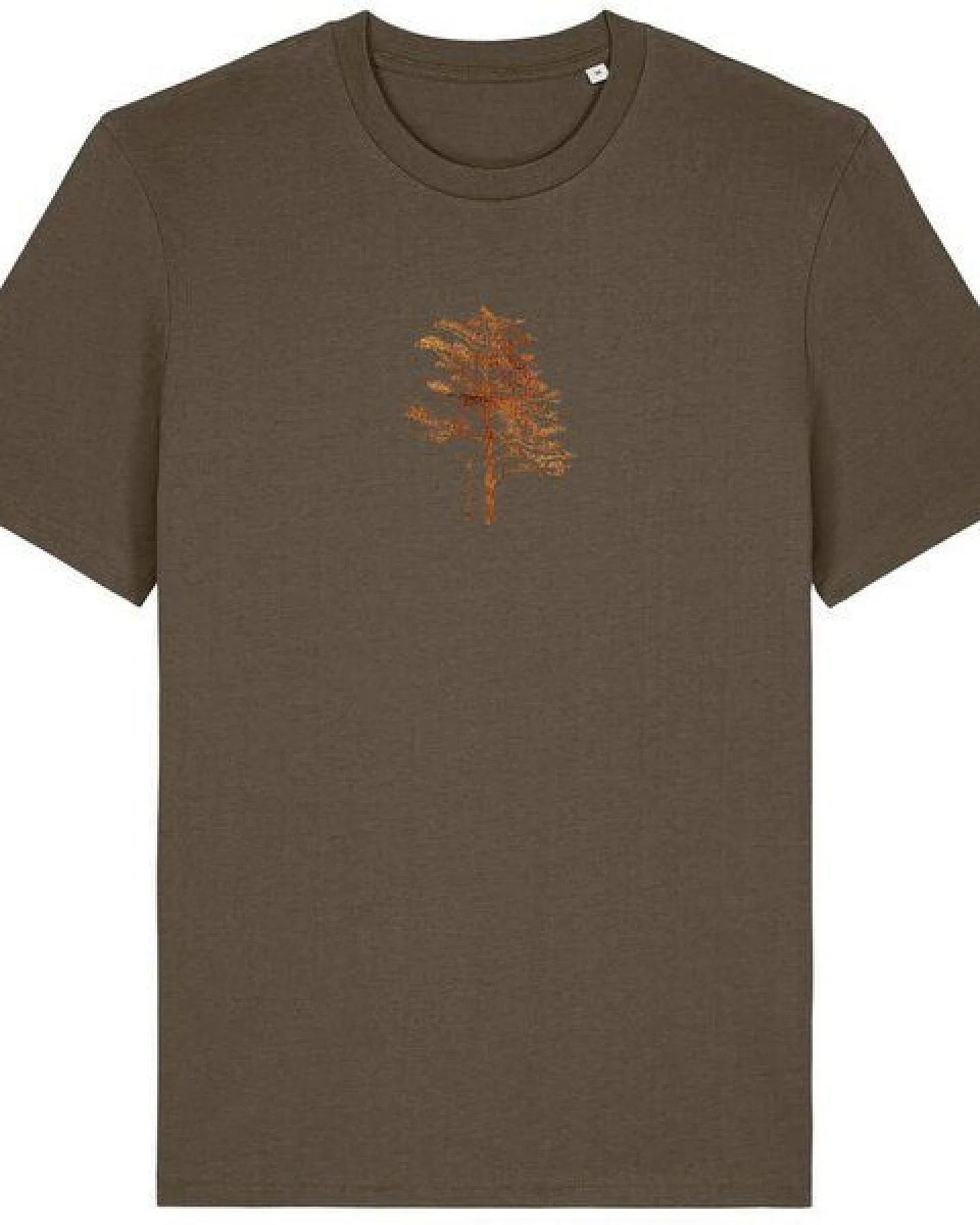 Kultgut Echte Holzoptik- Weiches Shirt - 100% Biobaumwolle / Wertschätzung Tree – Ansicht 2