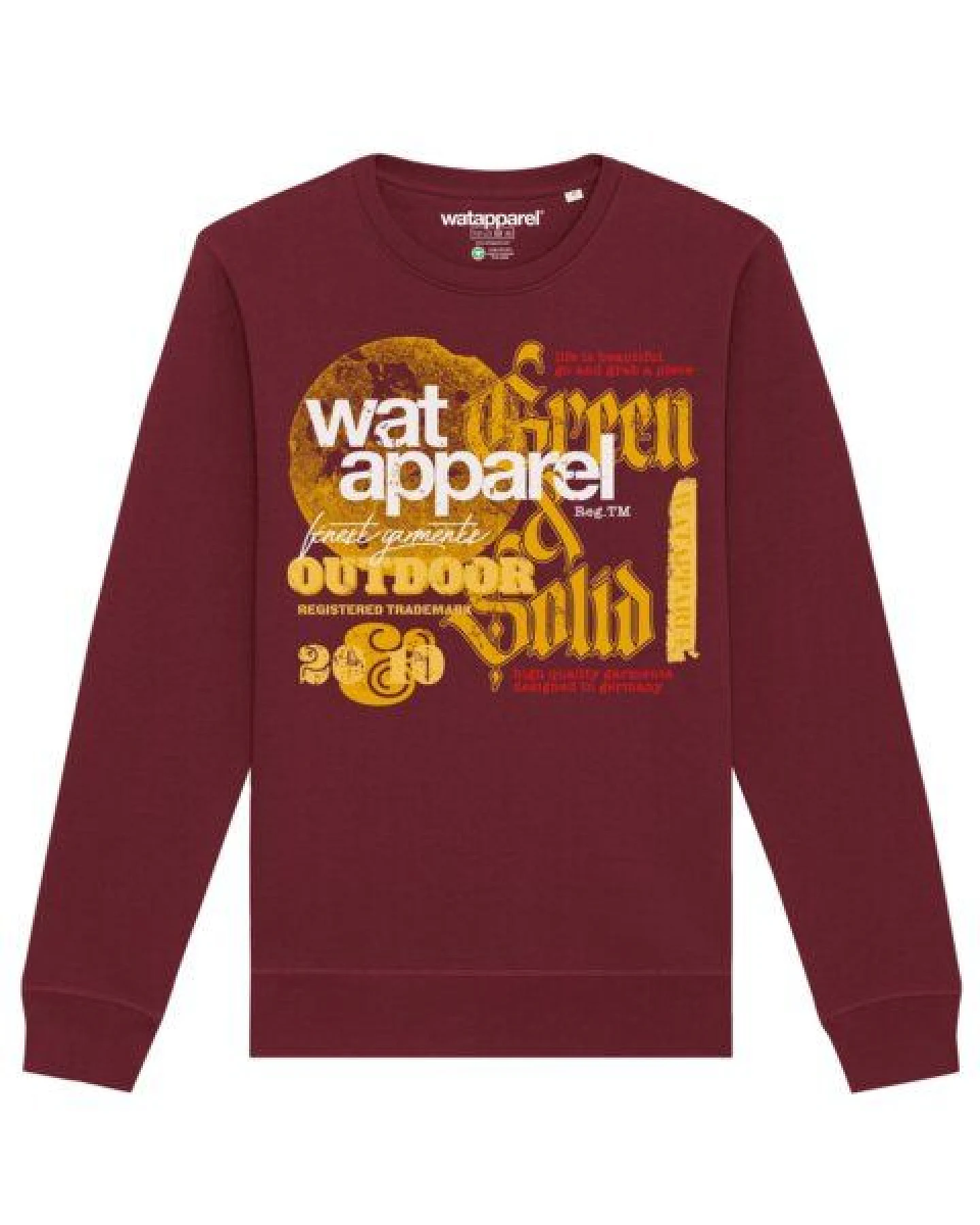 watapparel Sweatshirt Unisex LIMITED EDITION LOGO PRINT 02 – Ansicht 2
