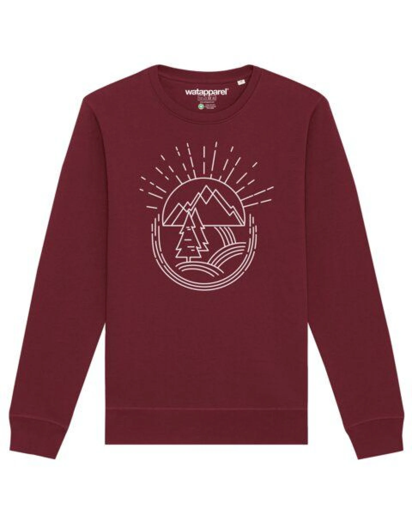 watapparel Sweatshirt Unisex Natur ist schön – Ansicht 2