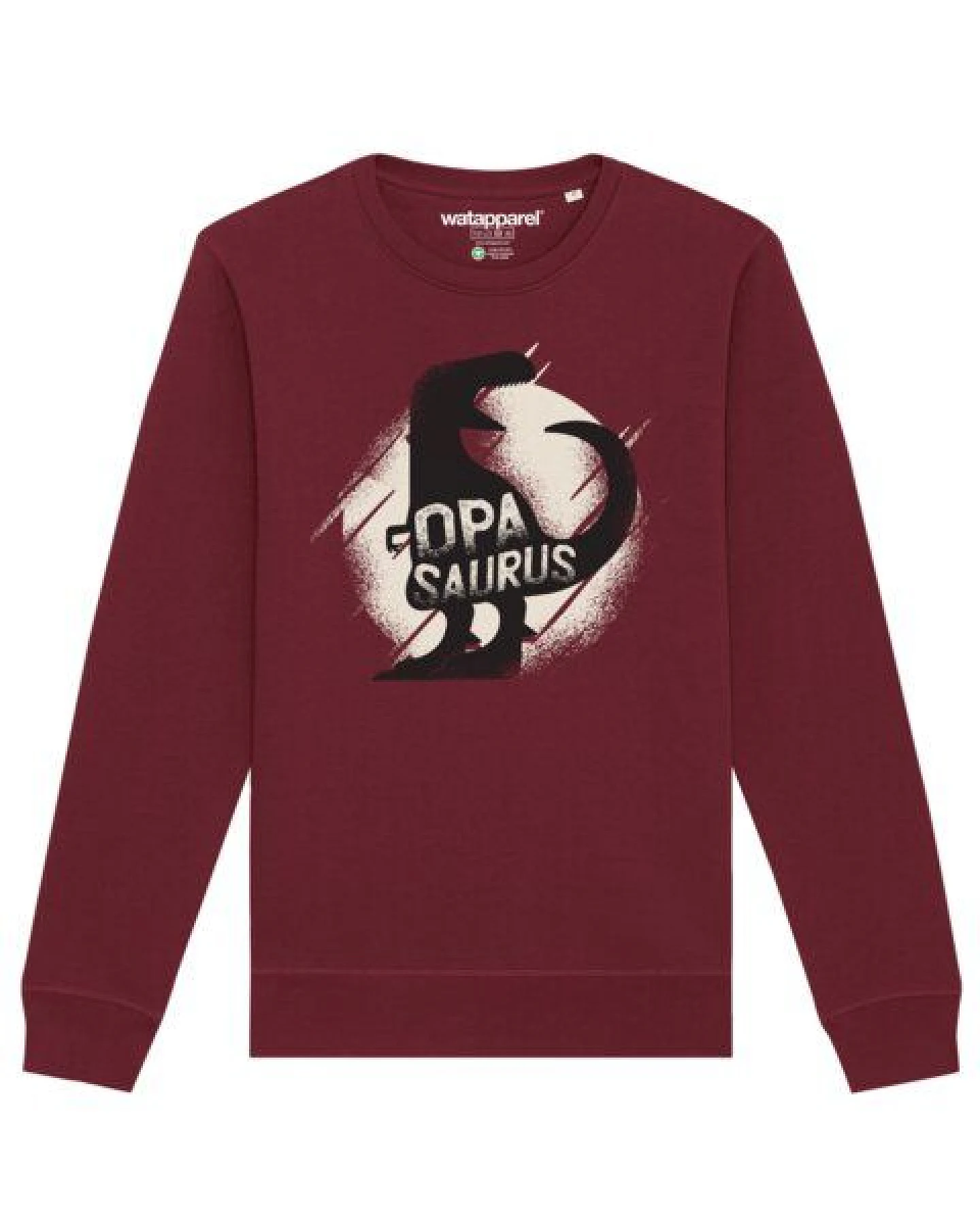 watapparel Sweatshirt Unisex Opasaurus – Ansicht 2