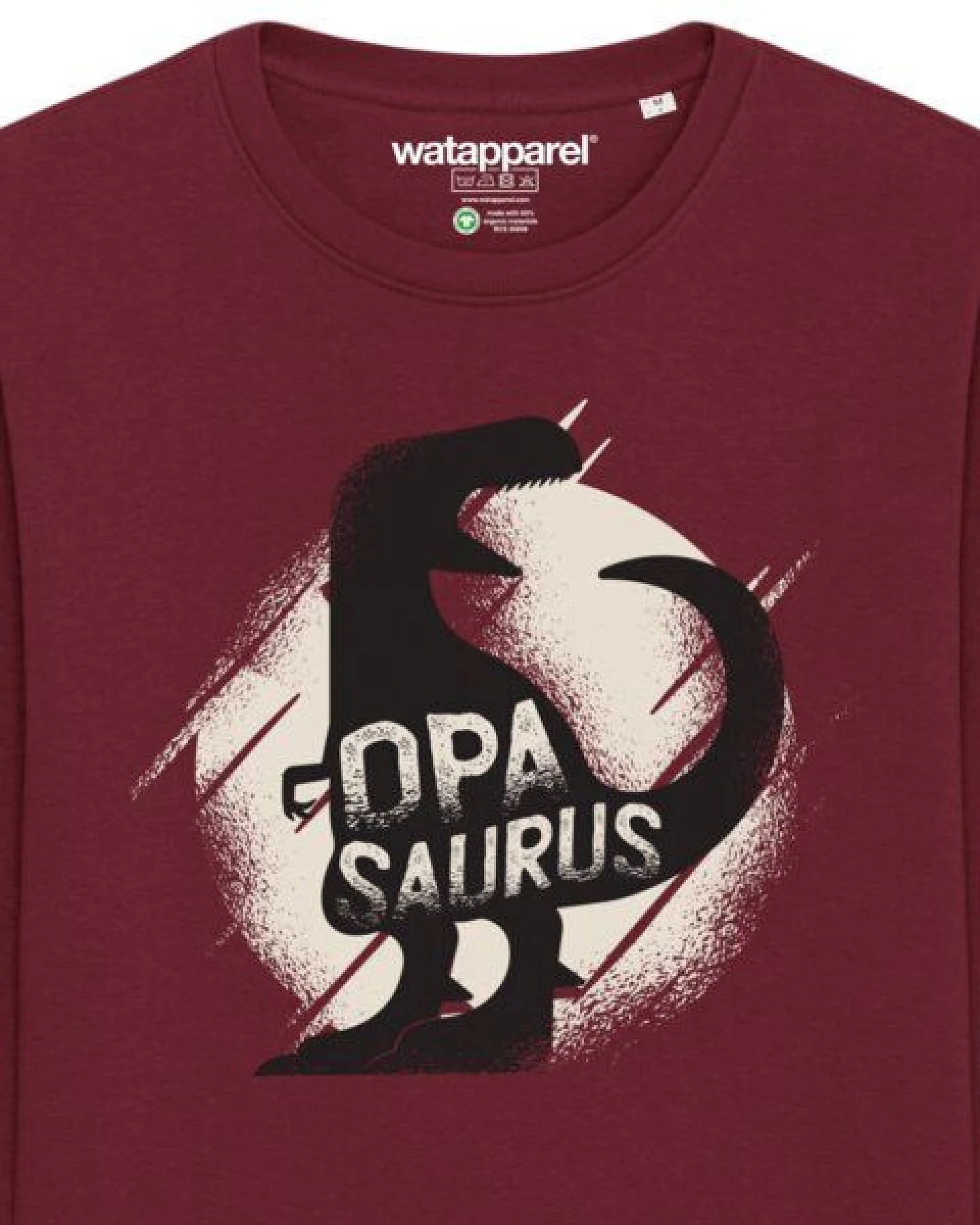 watapparel Sweatshirt Unisex Opasaurus – Ansicht 3