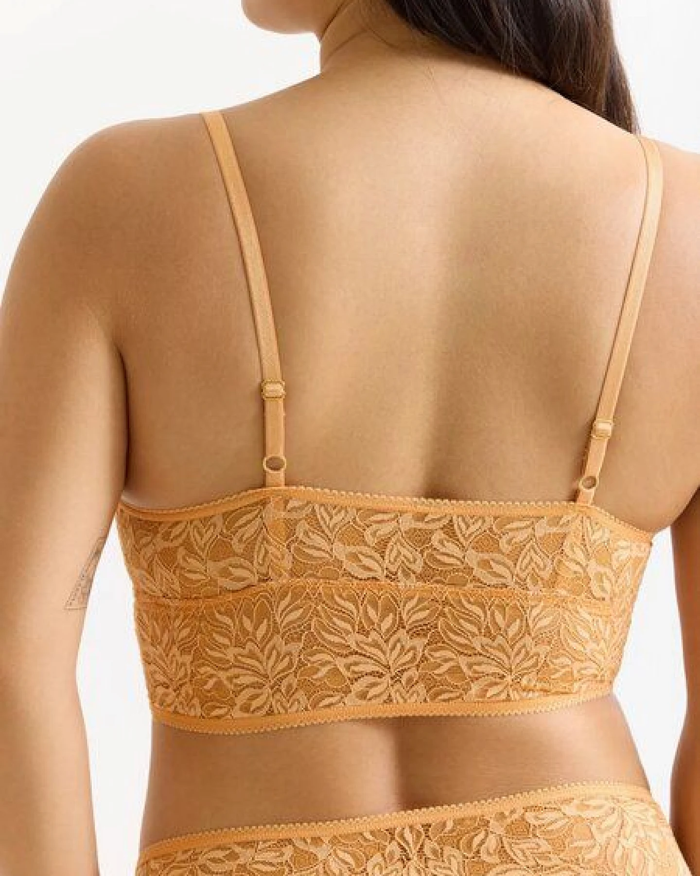 erlich textil Iconic Lace bügelloses Bralette Top mit Spitze aus abbaubarem Polyamid, made in Europe – Ansicht 4