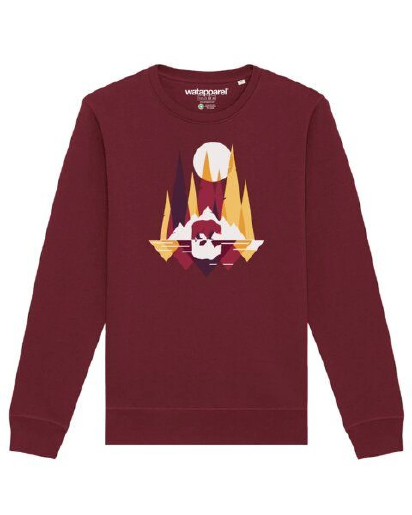 watapparel Sweatshirt Unisex Von Bären und Bergen – Ansicht 2