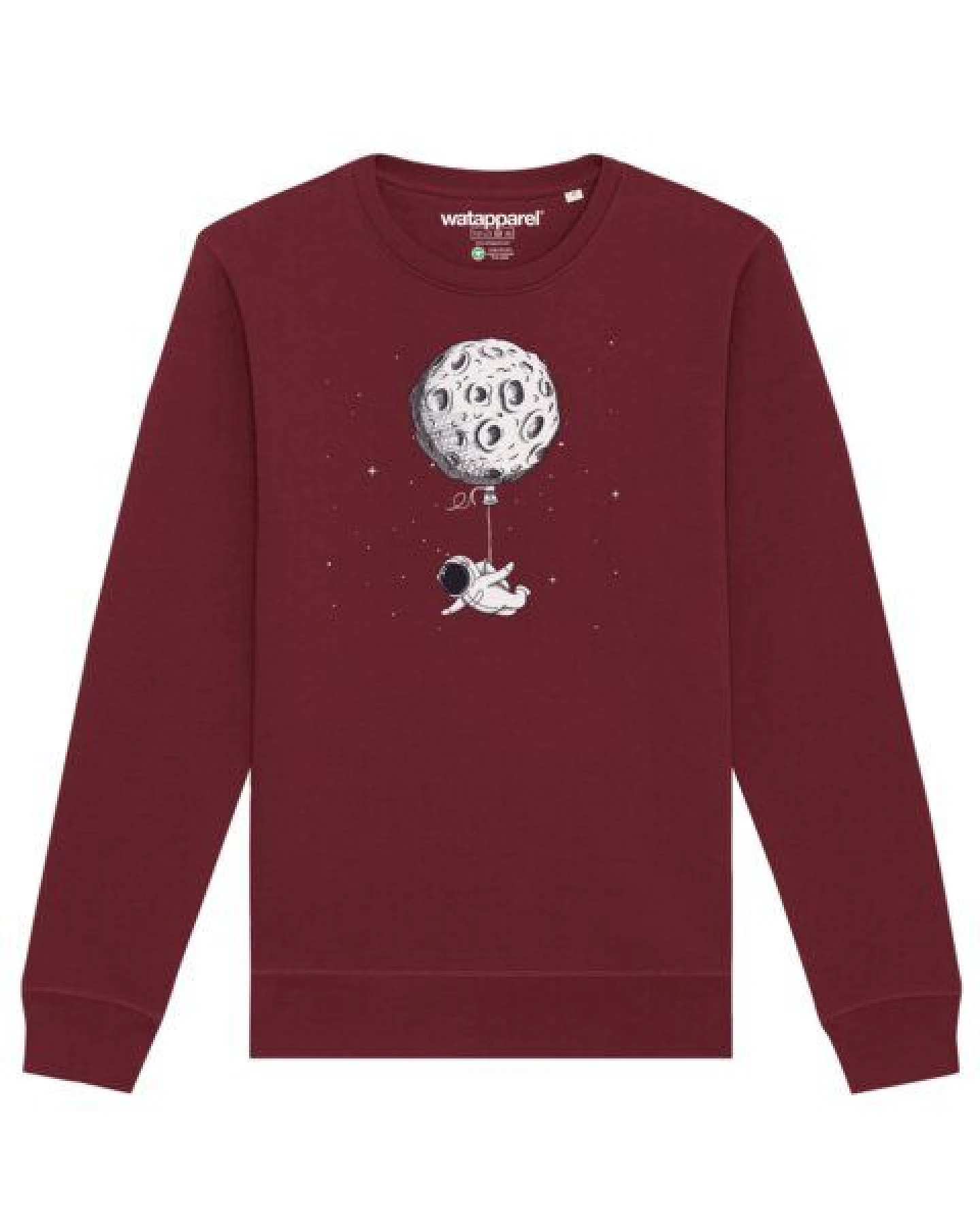 watapparel Sweatshirt Unisex Funny Spaceman – Ansicht 2