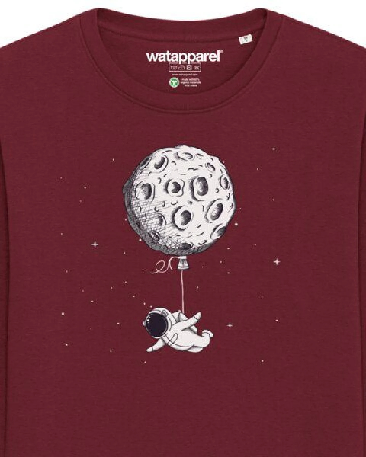 watapparel Sweatshirt Unisex Funny Spaceman – Ansicht 3