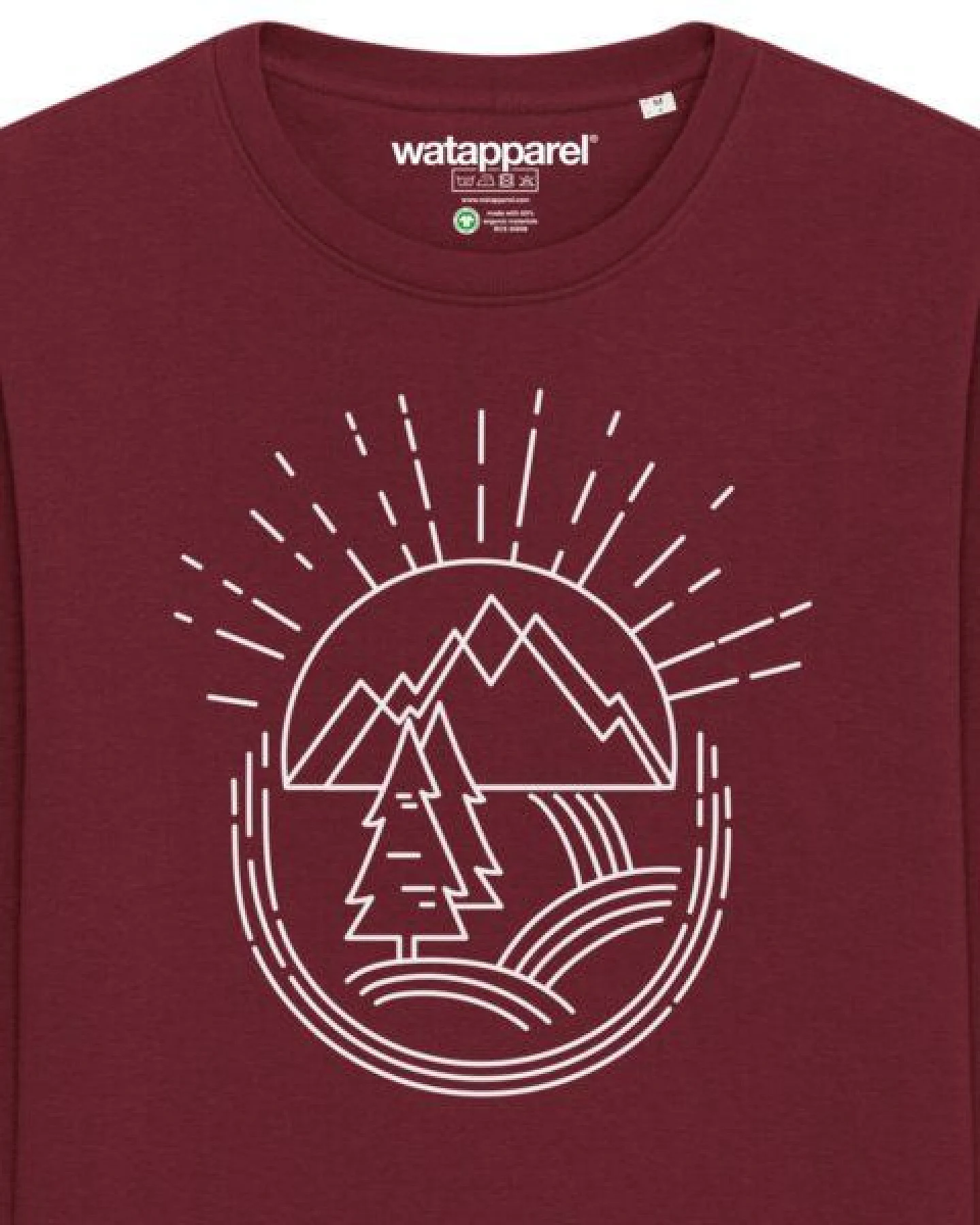 watapparel Sweatshirt Unisex Natur ist schön – Ansicht 3