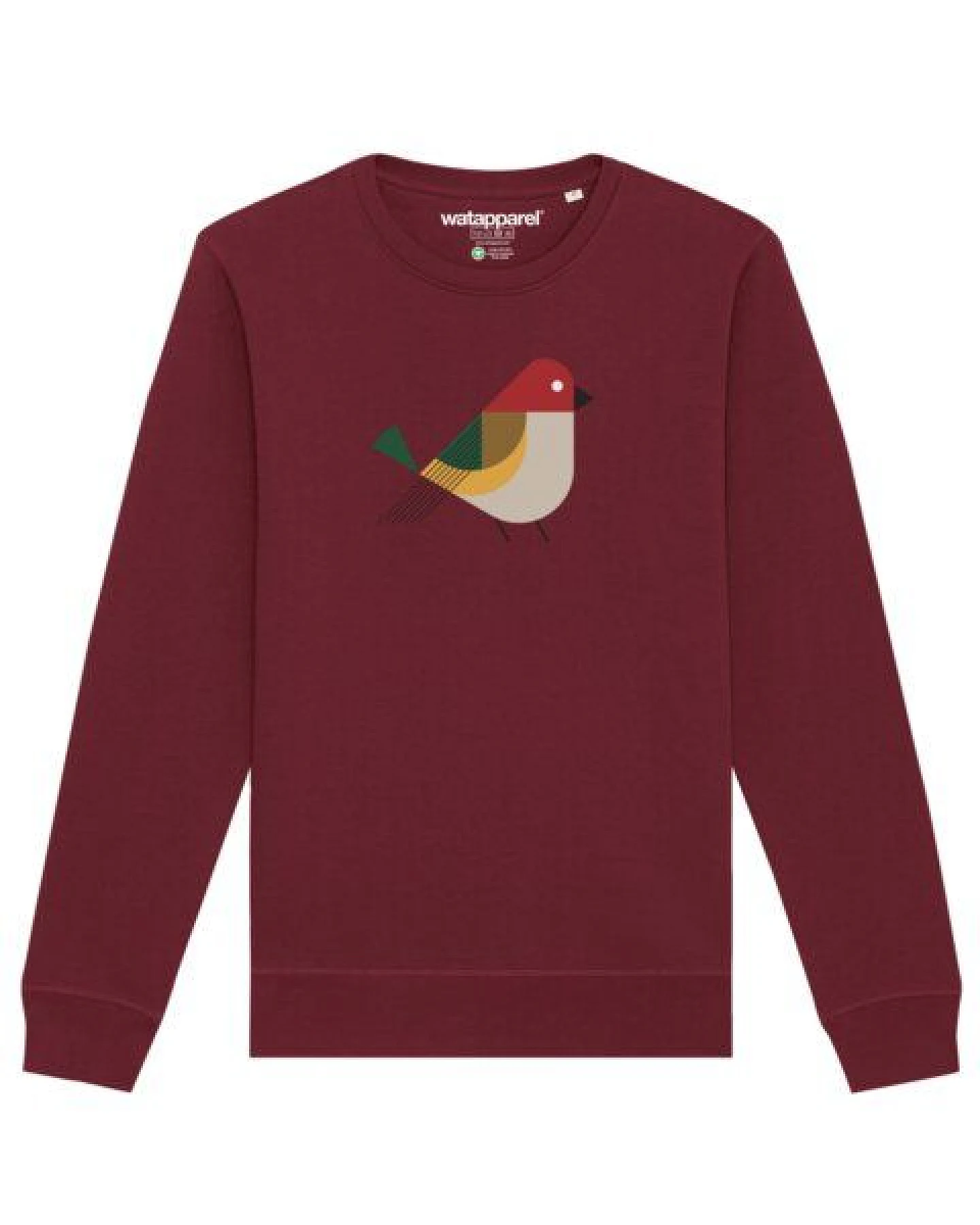 watapparel Sweatshirt Unisex Vogel – Ansicht 2
