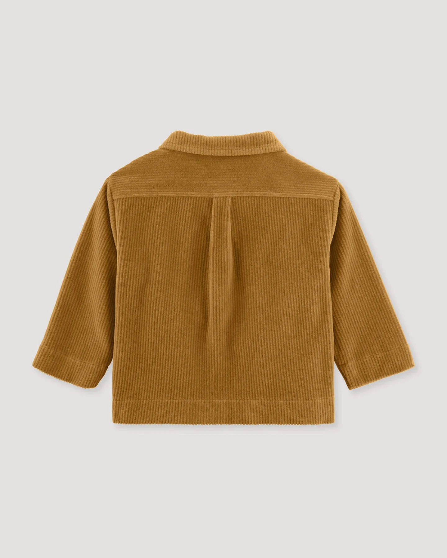 hessnatur Baby Cord-Jacke Mini Boho aus Bio-Baumwolle - braun - Größe 62/68 – Ansicht 3