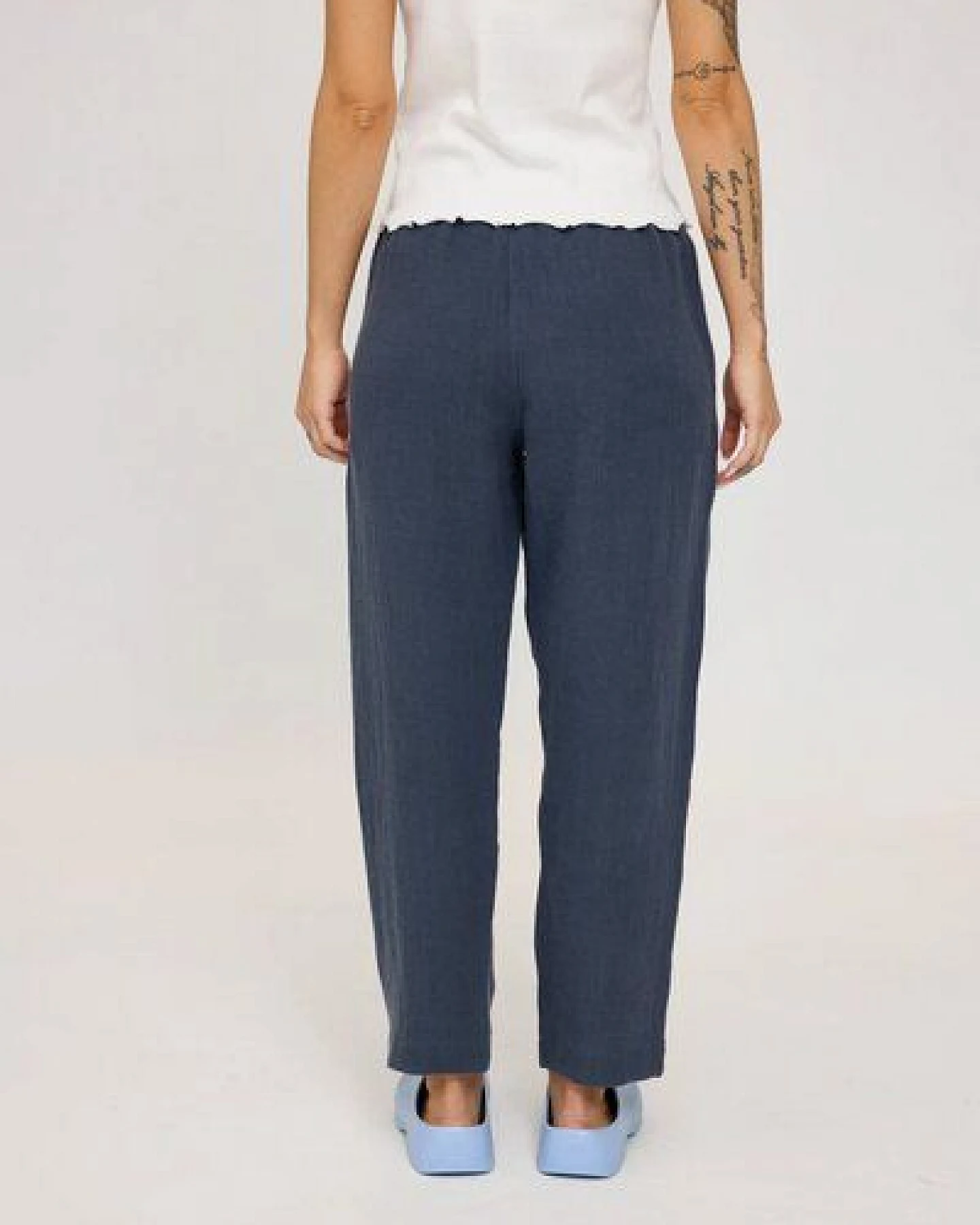 Mazine Hose - Straight Leg Linen Pants - aus 100% Leinen – Ansicht 2
