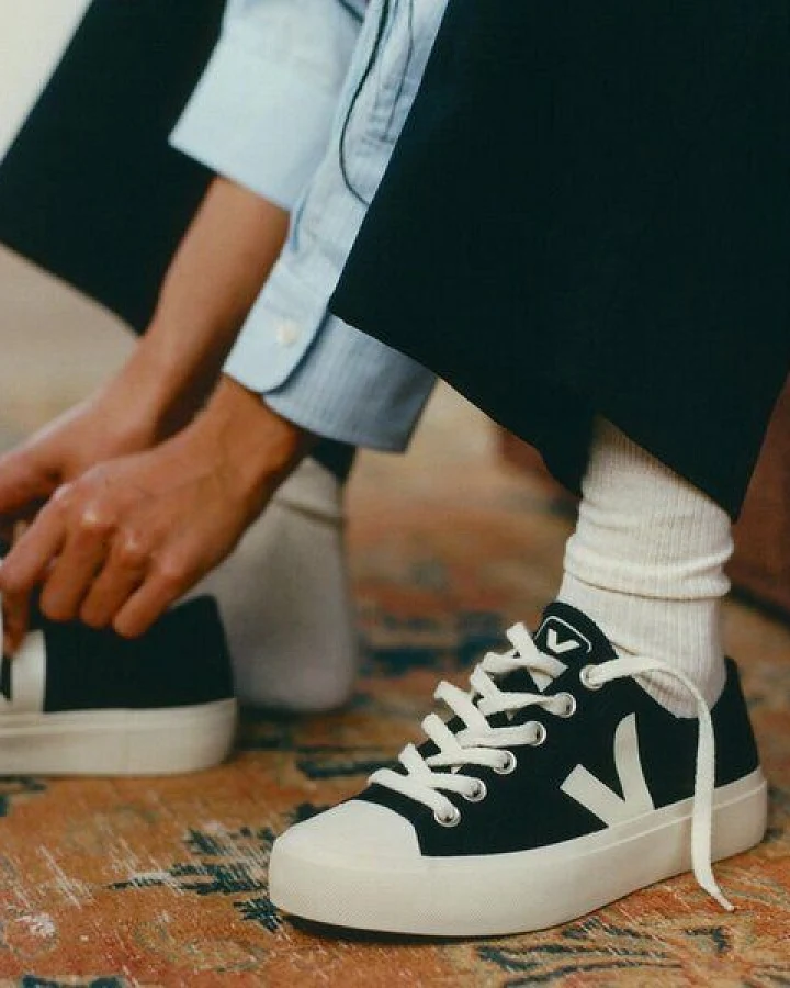 Veja Sneaker Damen Vegan - Wata II Low Canvas