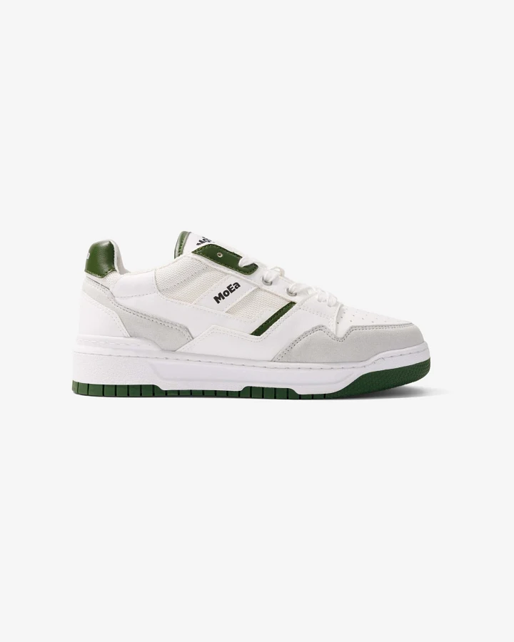 MoEa Herren vegan Sneaker Gen2 Cactus Weiß & Grün