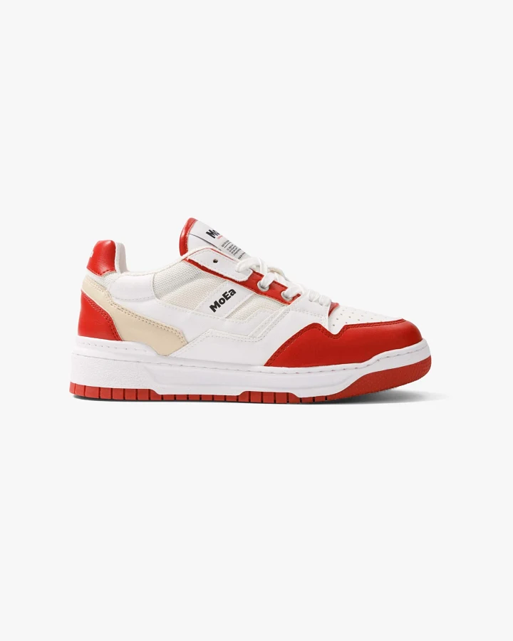 MoEa Herren vegan Sneaker Gen2 Sp Weiß & Rot