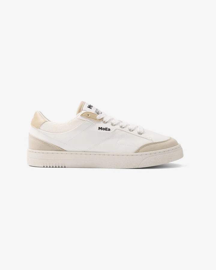 MoEa Herren vegan Sneaker Gen3 Mais Weiß & Beige