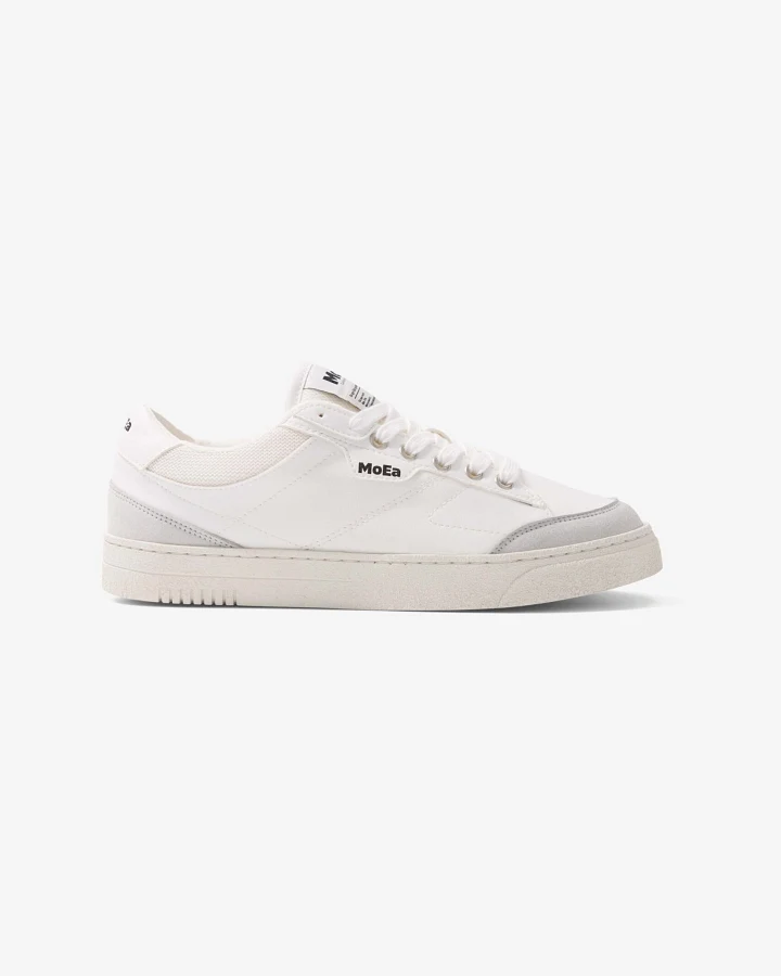 MoEa Herren vegan Sneaker Gen3 Trauben Voll Weiß
