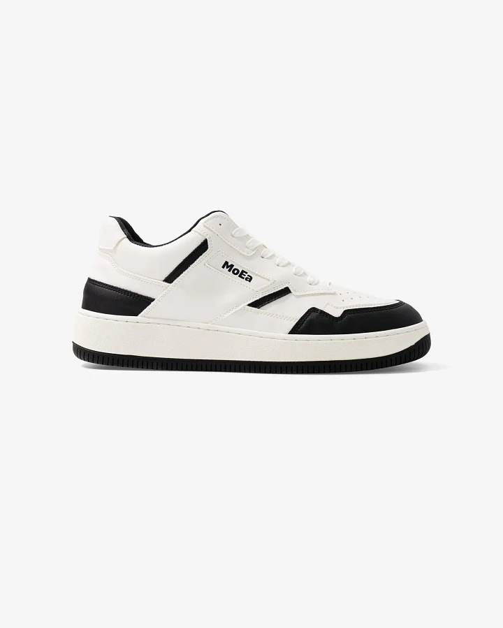 MoEa Herren vegan Sneaker Gen1 Sport Trauben Weiß & Schwarz
