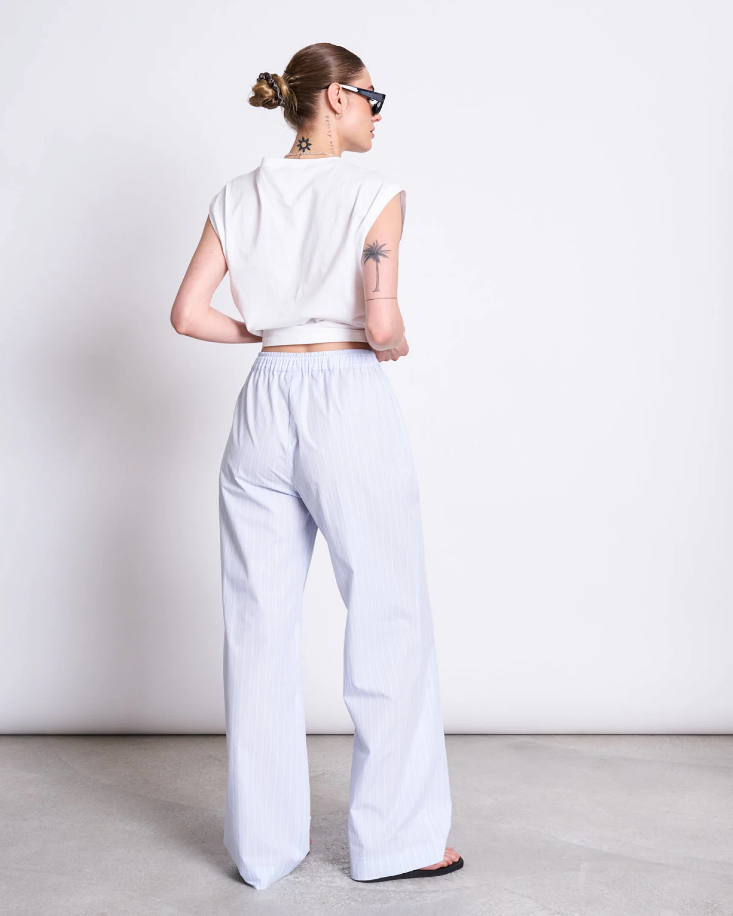 JAN 'N JUNE Damen vegan T-Shirt Ovar Weiß – Ansicht 2
