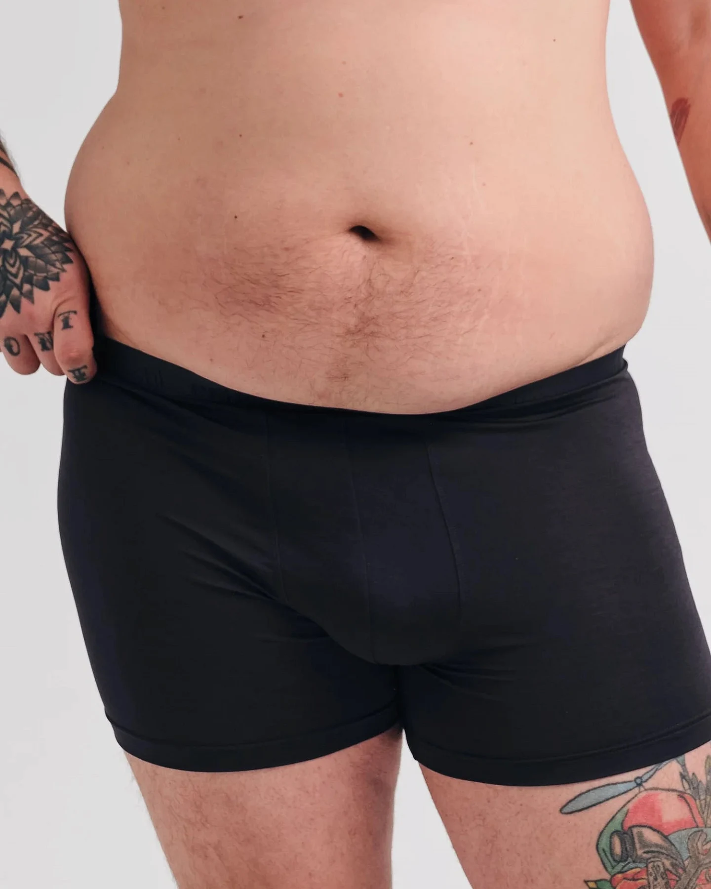 erlich textil Light Touch Pants im 3er Pack für Männer aus Lyocell in bordeaux – Ansicht 2