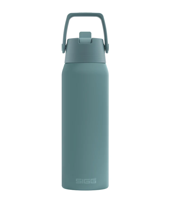 Thermo Trinkflasche Shield Therm ONE FLIP Morning Blue 0.75 L