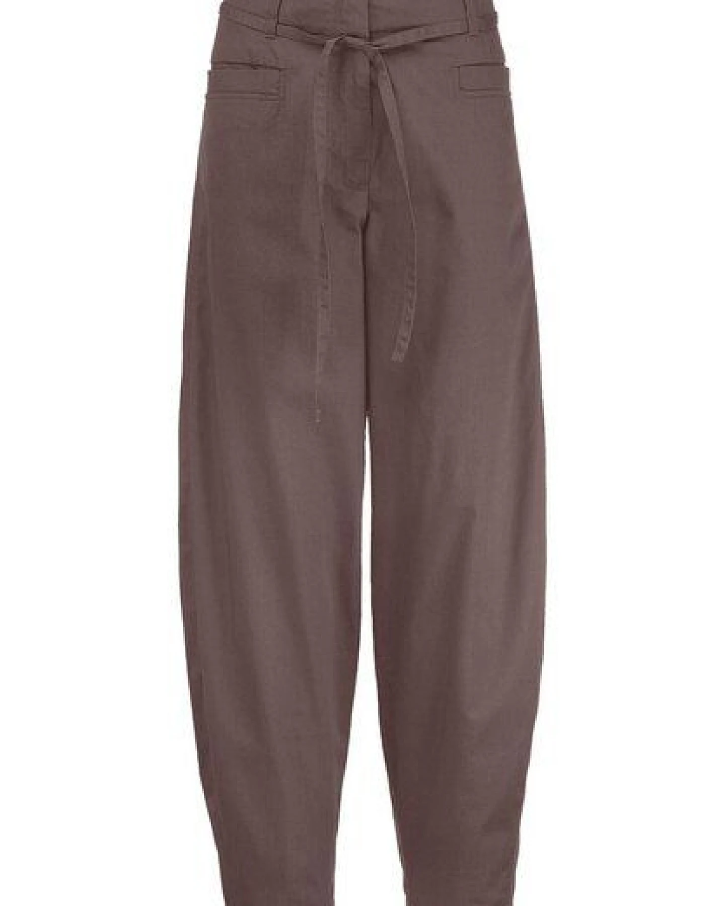 hessnatur Gewebe Hose Barrel Leg aus Bio-Baumwolle mit Elasthan – Ansicht 3