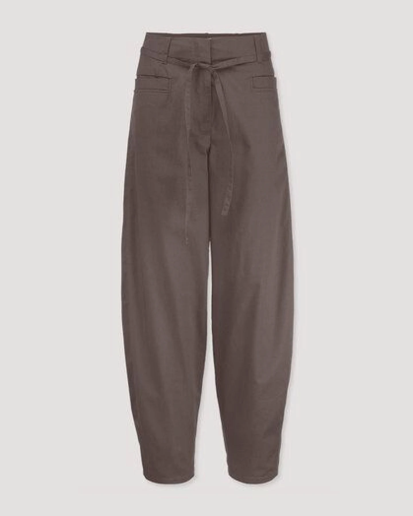 hessnatur Gewebe Hose Barrel Leg aus Bio-Baumwolle mit Elasthan – Ansicht 4