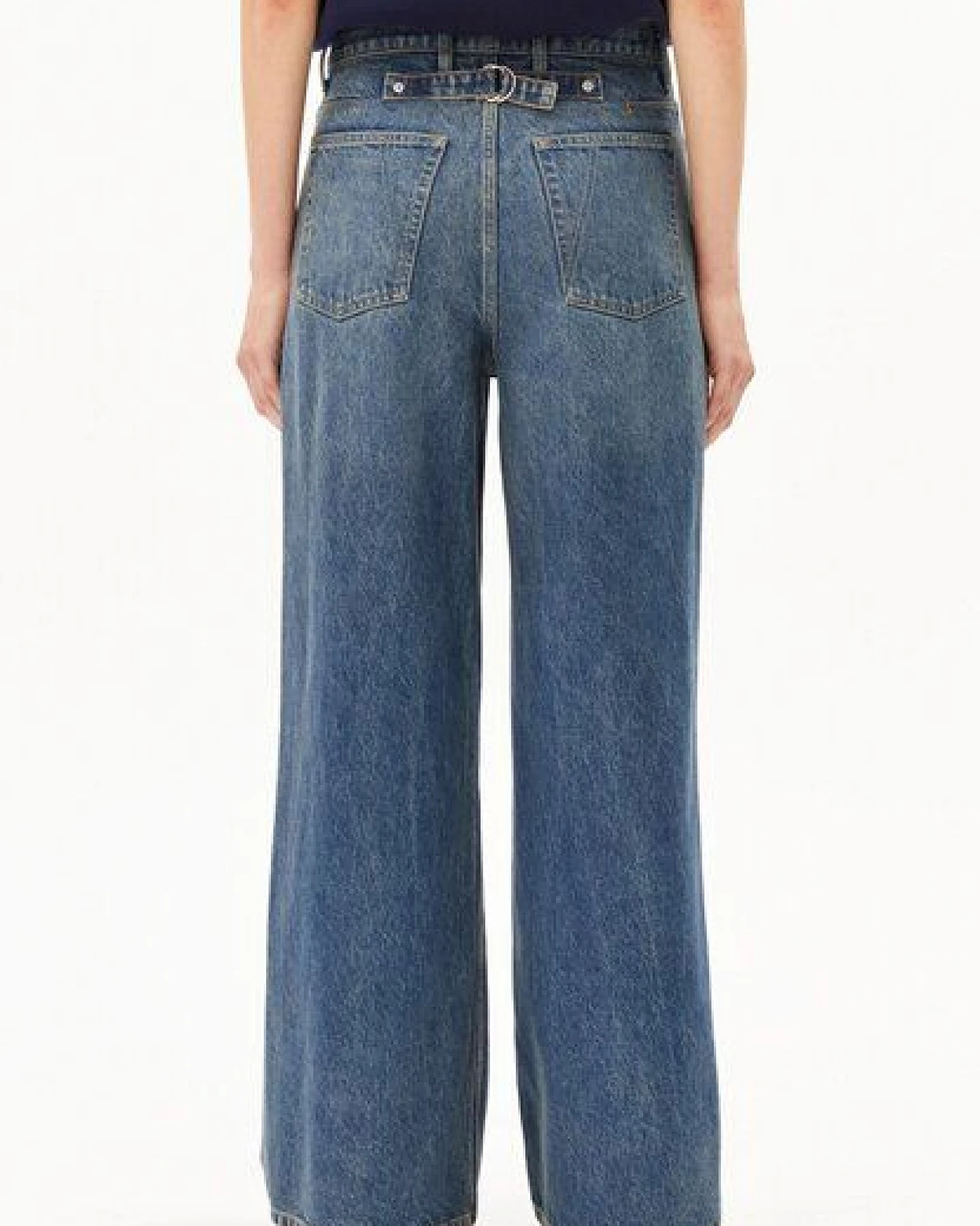 ARMEDANGELS ATHENAAS Damen Jeans aus Bio-Baumwoll Mix non stretch – Ansicht 2