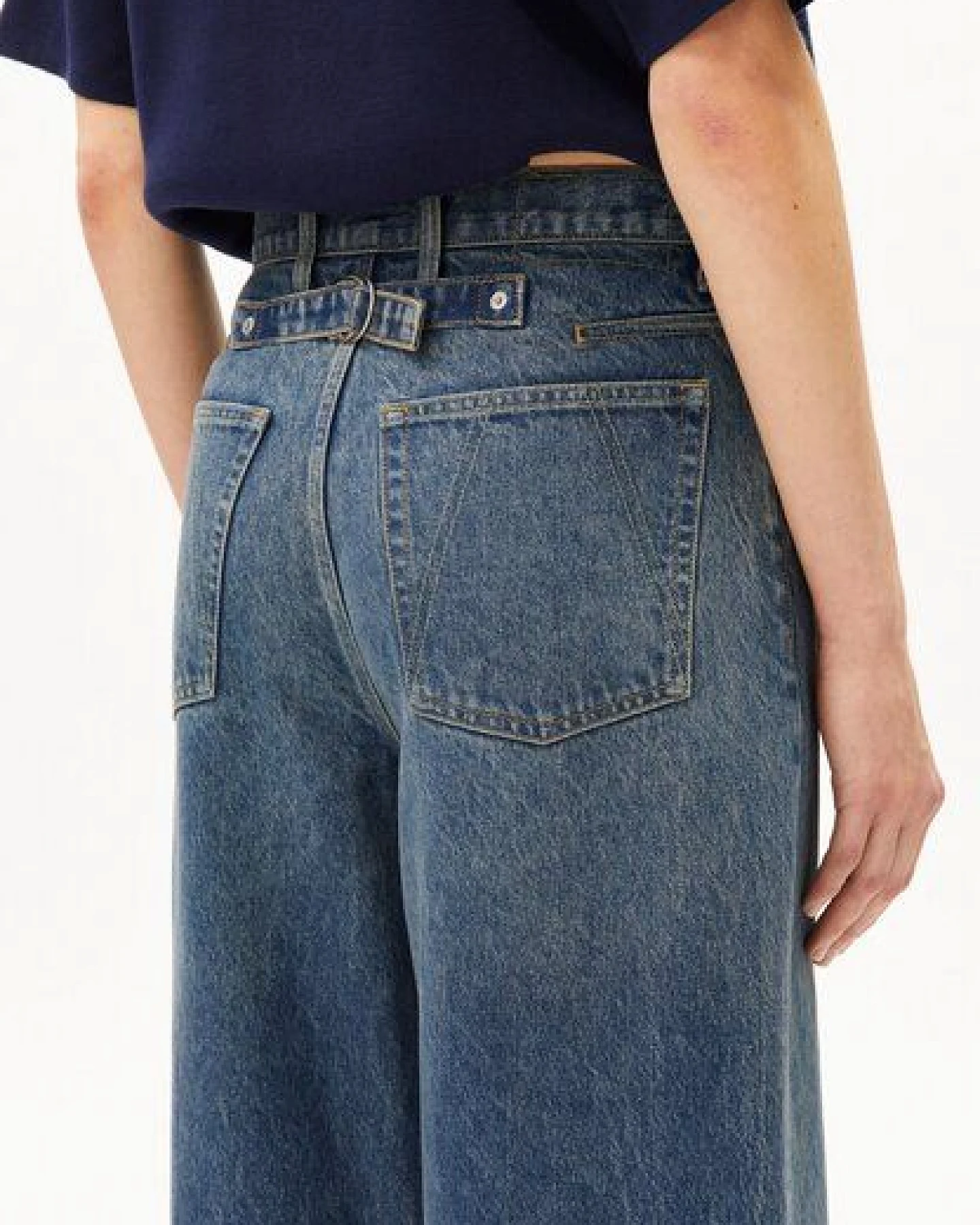 ARMEDANGELS ATHENAAS Damen Jeans aus Bio-Baumwoll Mix non stretch – Ansicht 3