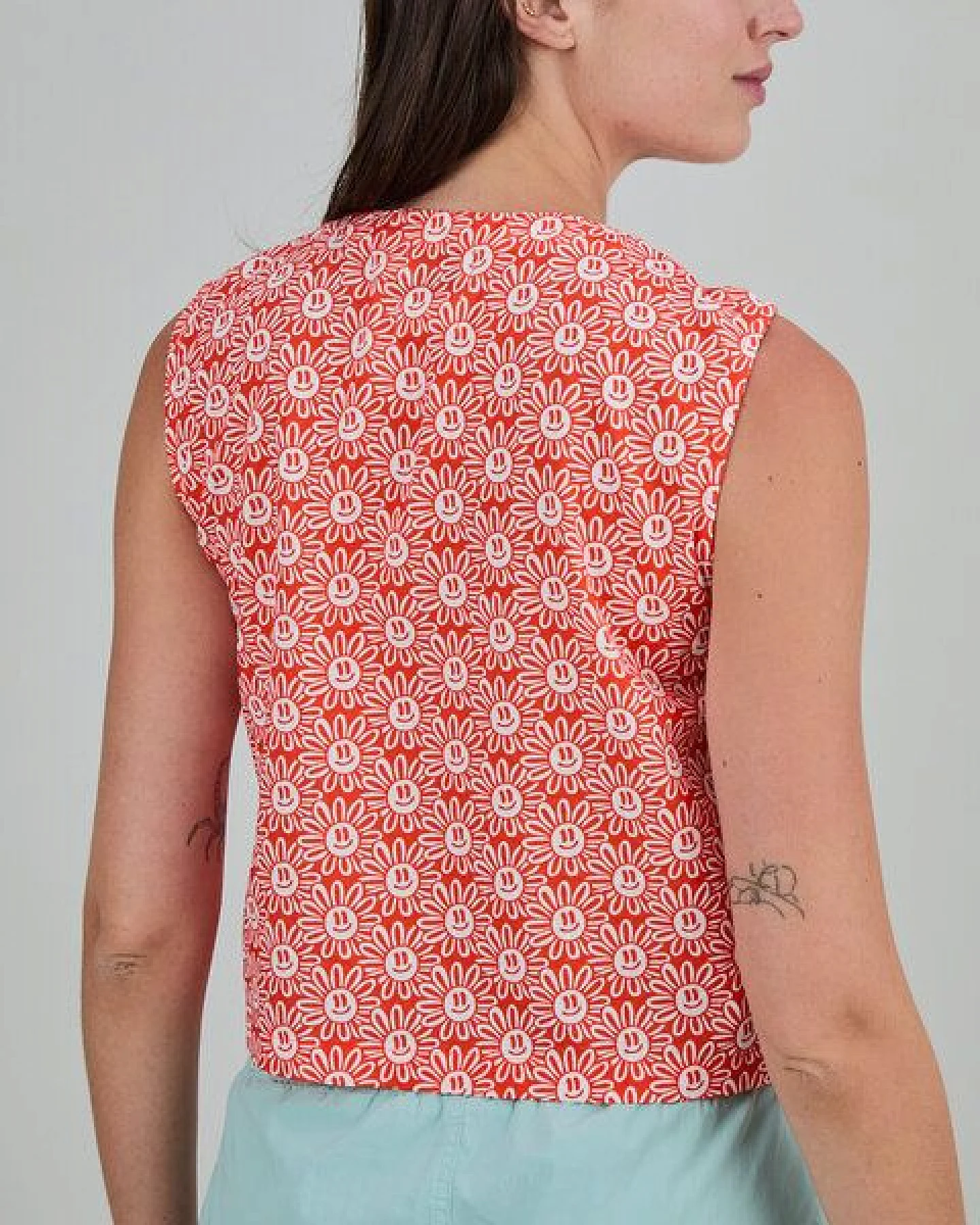 Brava Fabrics Bluse Asis Percales Daisy – Ansicht 3