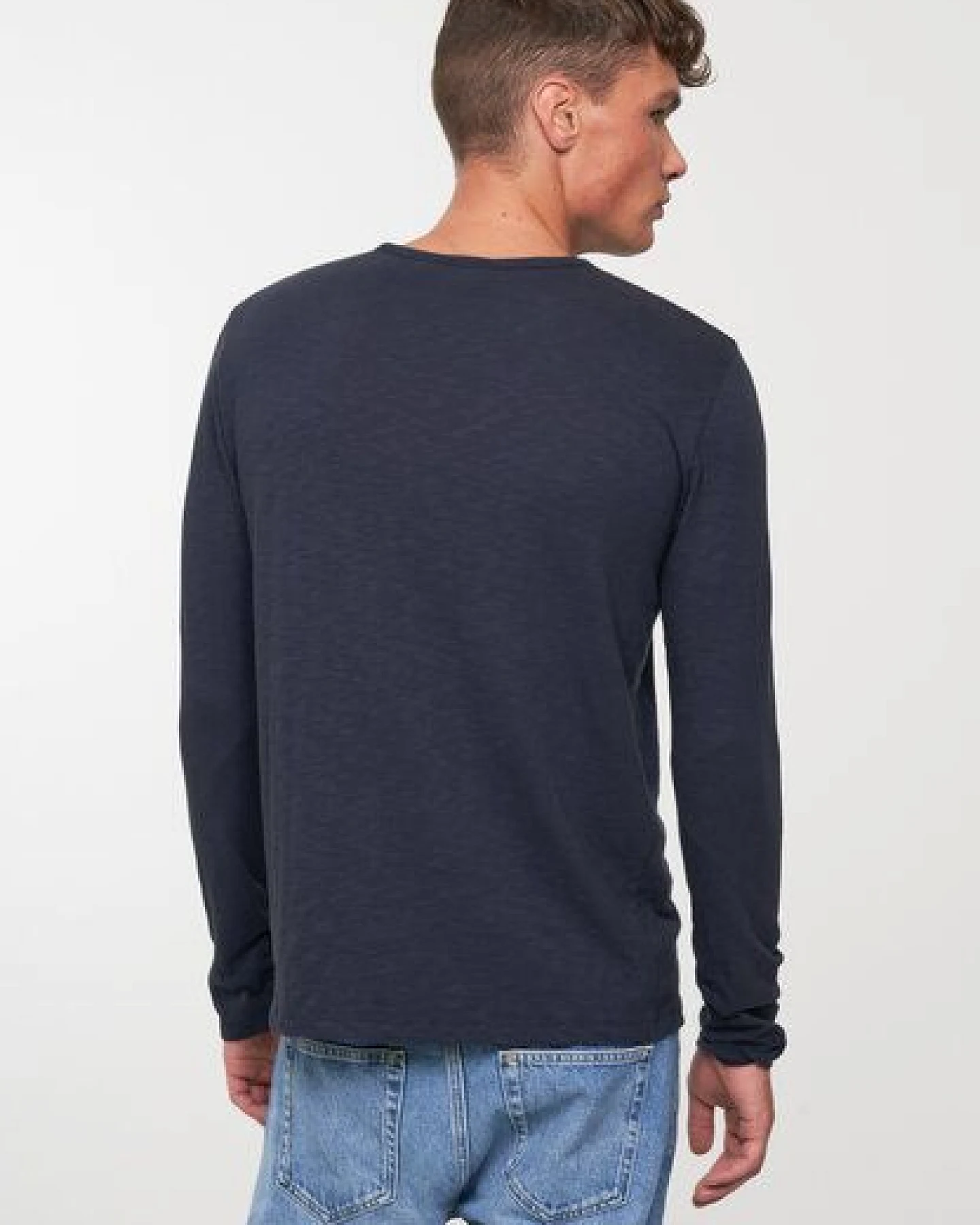 Herren Slub Longsleeve aus Bio-Baumwolle - MACA - recolution – Ansicht 2