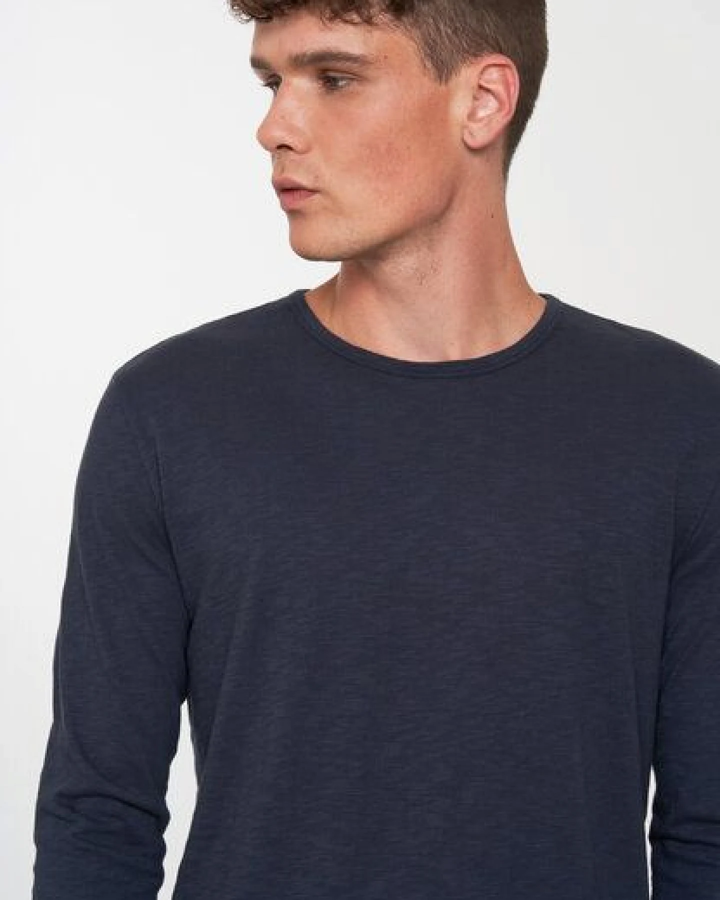 Herren Slub Longsleeve aus Bio-Baumwolle - MACA - recolution – Ansicht 4