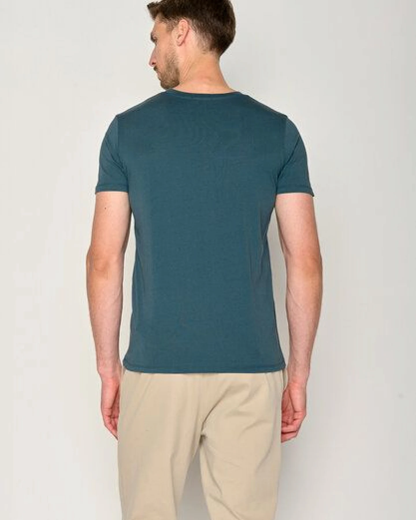 GREENBOMB Bike Mikkel Guide - Sportliches T-Shirt aus Bio-Baumwolle / hochwertiger Print / GOTS / Fair & Vegan – Ansicht 3