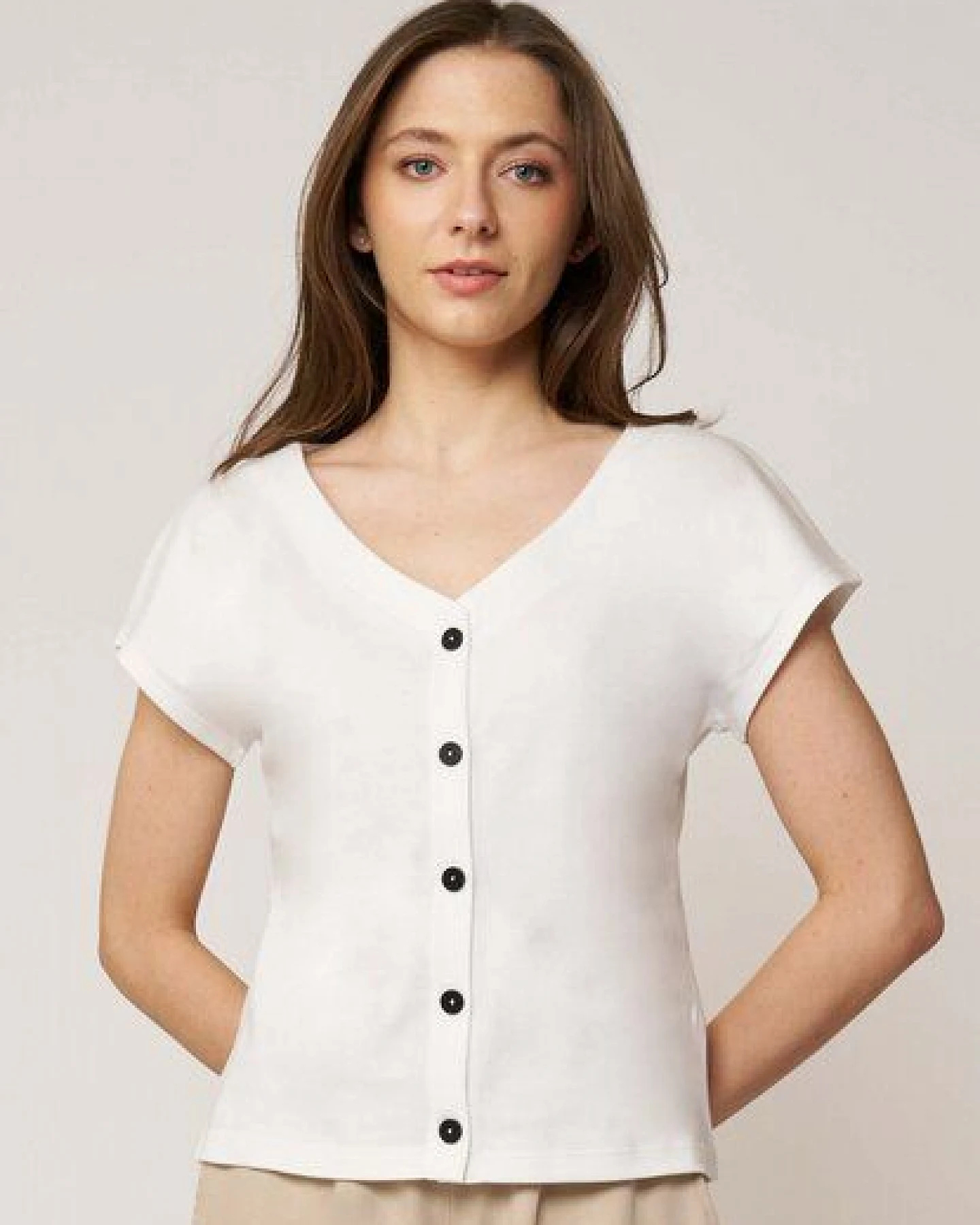 LANA Organic Shirt, Modell Edda – Ansicht 2