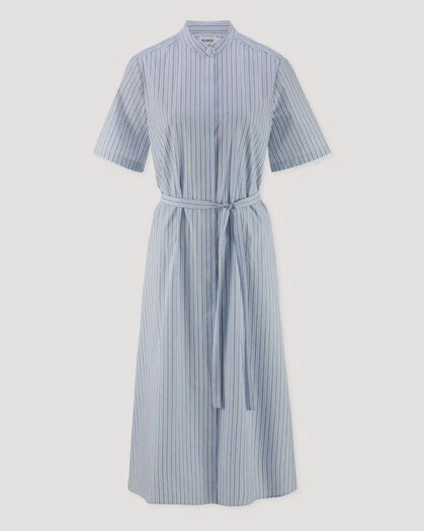hessnatur Streifen Hemdblusen Kleid Midi Relaxed – Ansicht 4