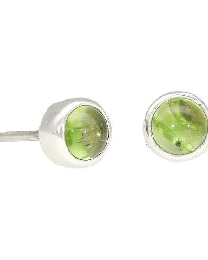 pakilia Ohrstecker "Peridoto Plata"
