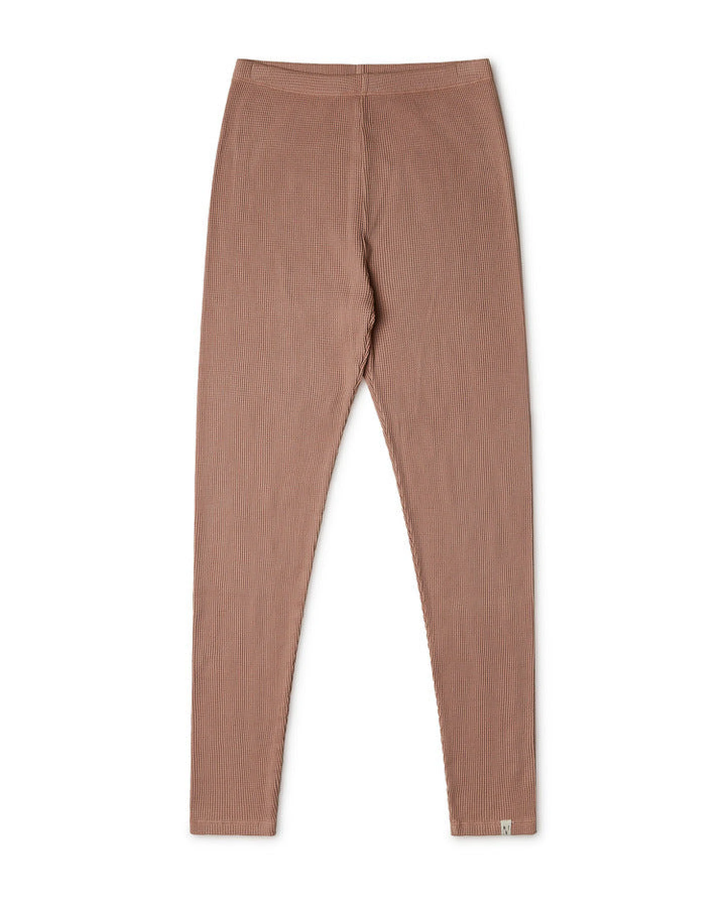 MATONA Damen vegan Leggings Basic Terracotta Orange – Ansicht 2