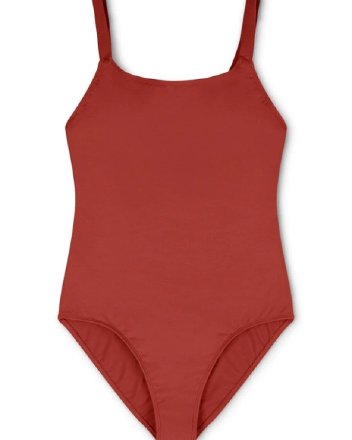 MATONA Damen vegan Badeanzug Rubia Rot