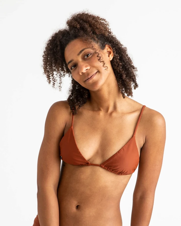 MATONA Damen vegan Triangle Bikini Top Amber