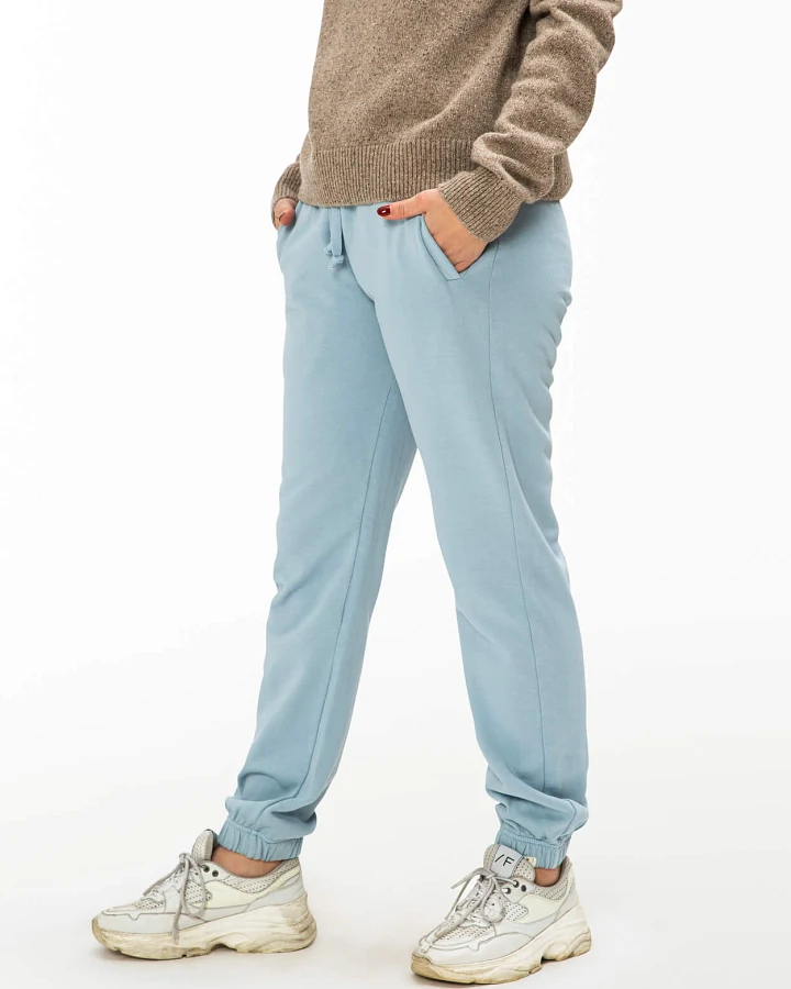 MATONA Damen vegan Track Pants Blue Fog