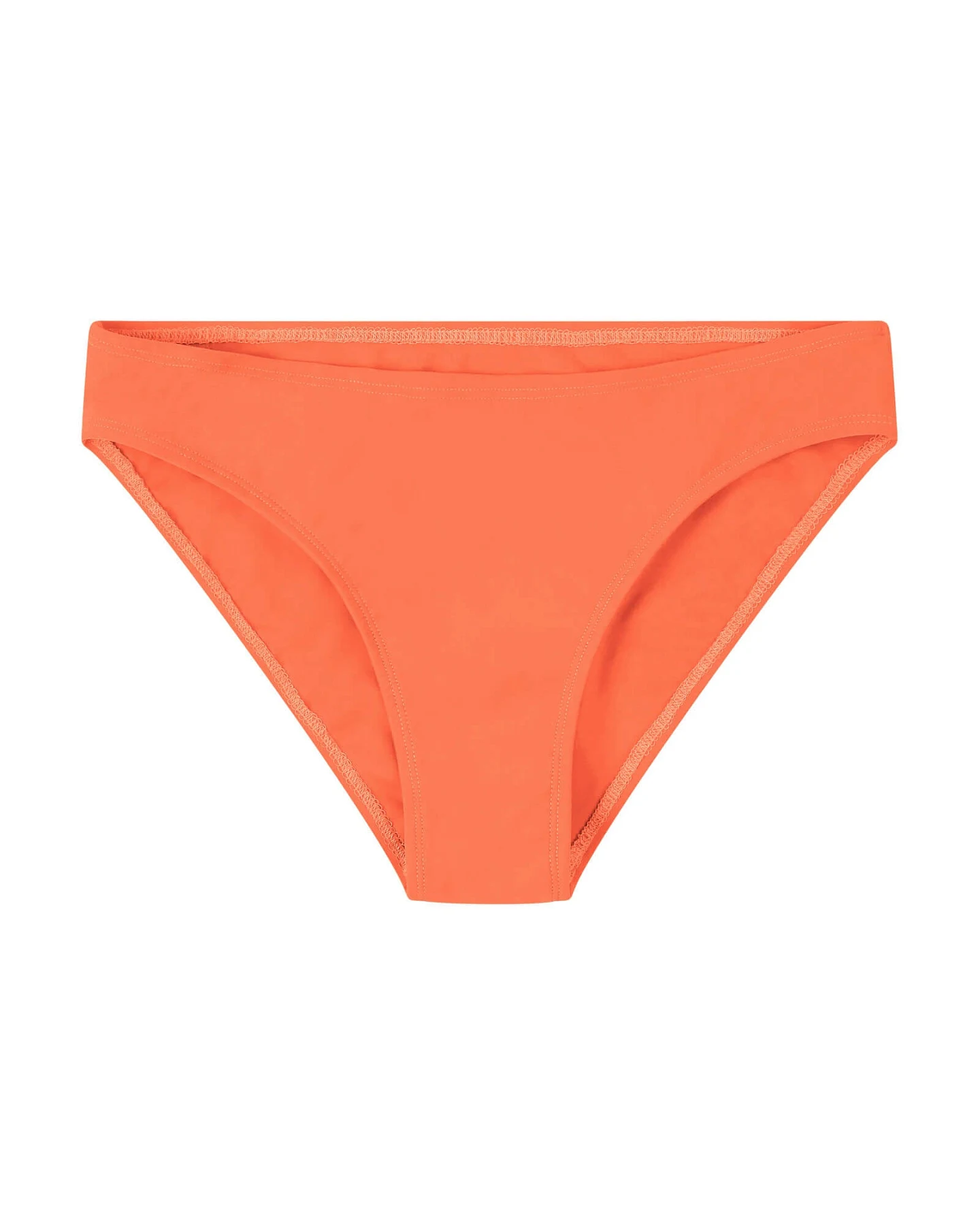 MATONA Damen vegan Bikinislip Koralle Dunkelorange – Ansicht 2