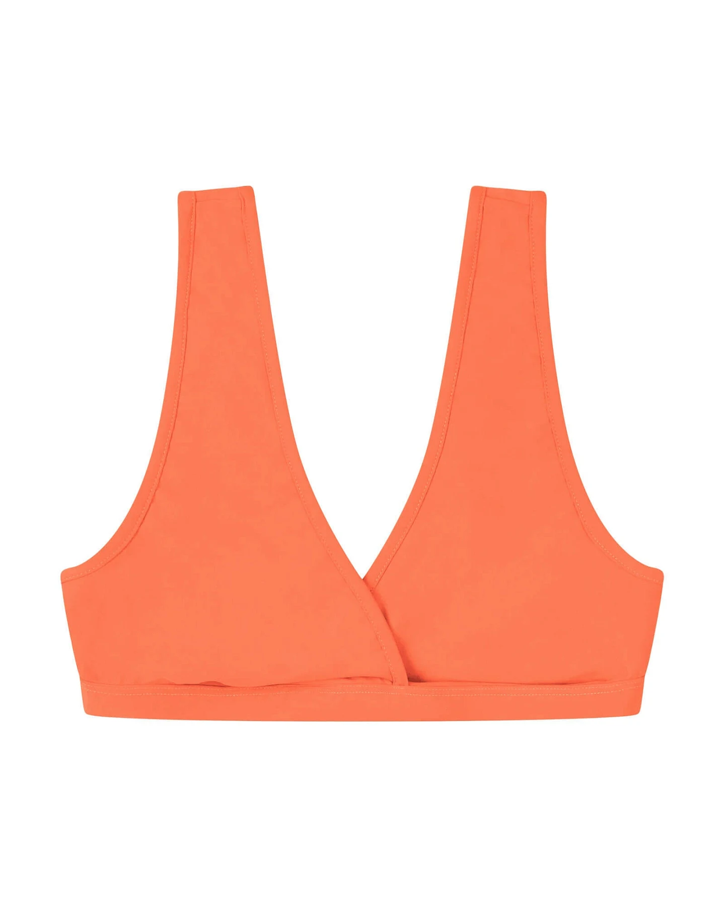 MATONA Damen vegan Bikinioberteil Koralle Dunkelorange – Ansicht 2