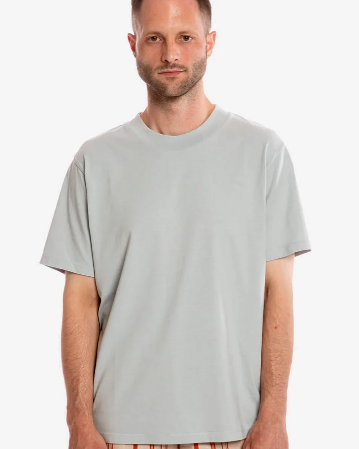 MATONA Herren vegan T-Shirt All Day Pearl Blue