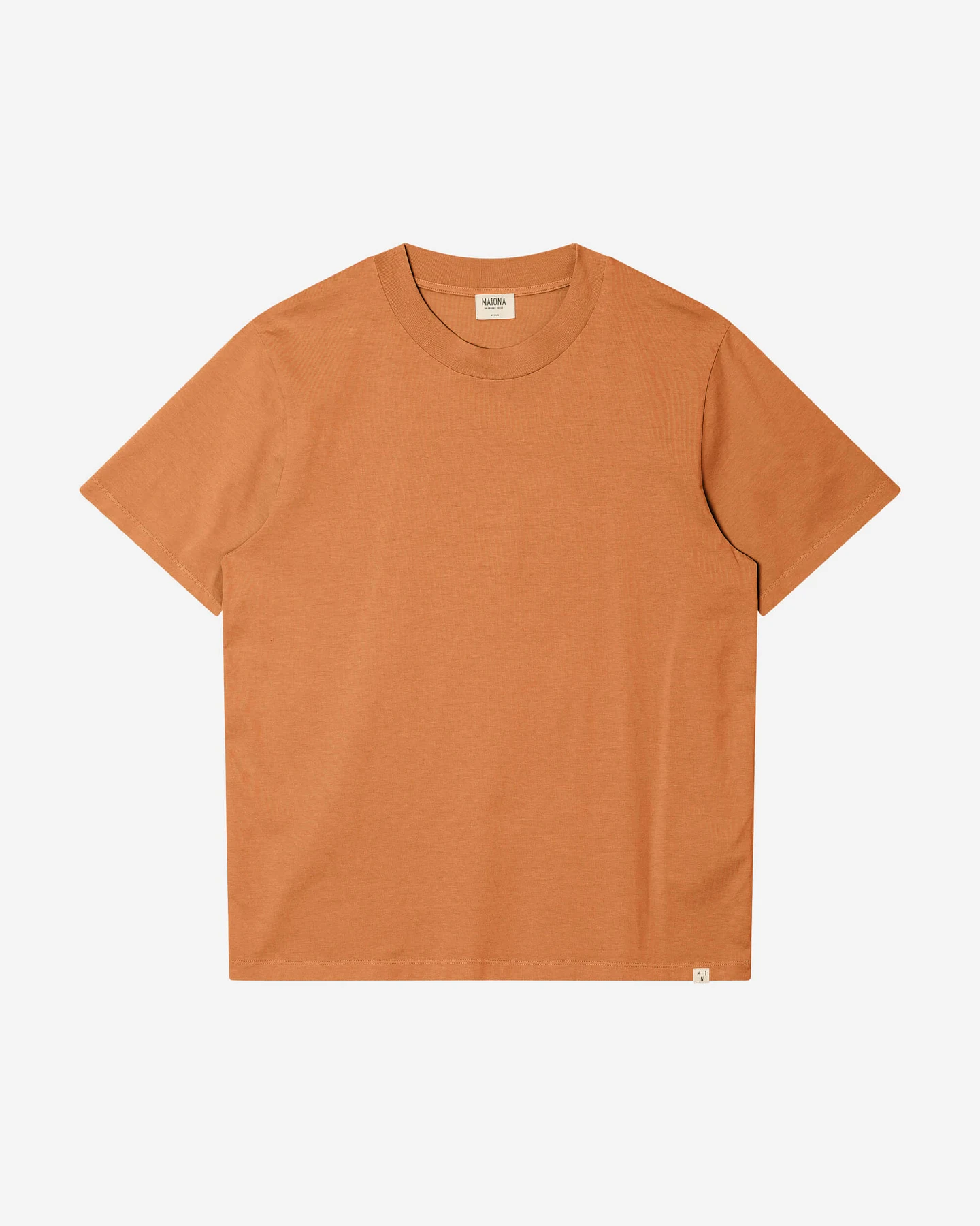 MATONA Herren vegan T-Shirt All Day Red Earth – Ansicht 2