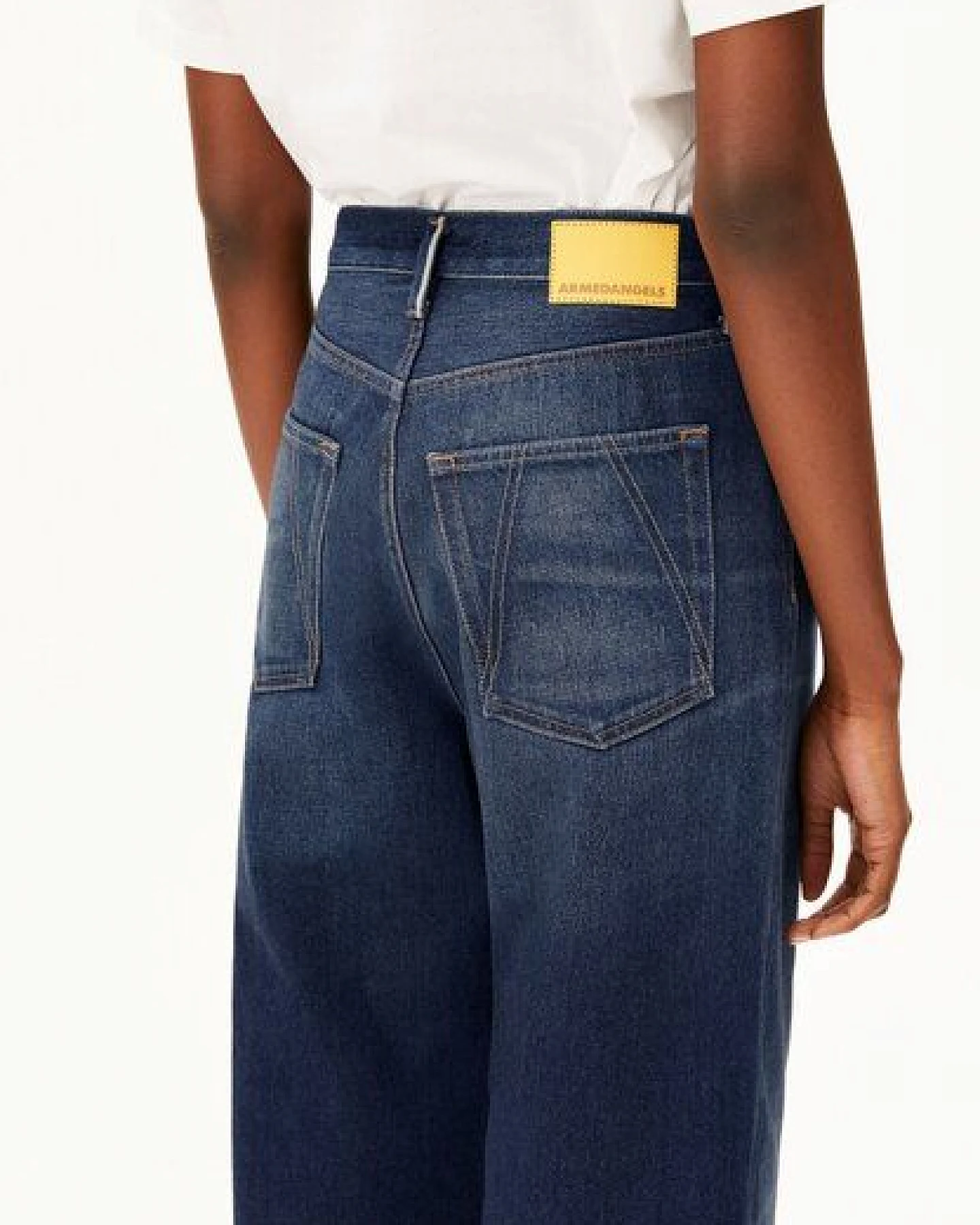 ARMEDANGELS ENIJAA SELVEDGE Damen Jeans aus Bio-Baumwolle non stretch – Ansicht 3